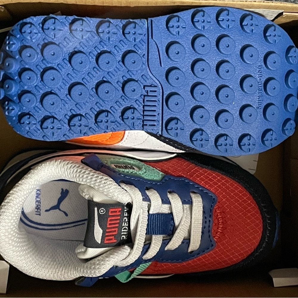 PUMA - PRE-SCHOOL RIDER FV FUTURE VINTAGE SHOES